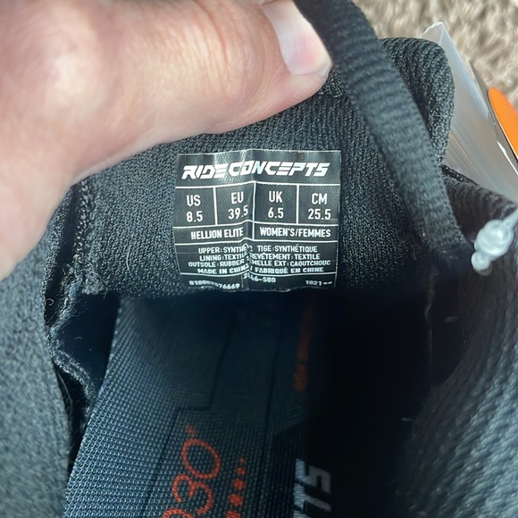 NEW w/o box Ride Concepts Hellion Elite Womens mountain bike MTB shoe sz.8.5 - Picture 6 of 6
